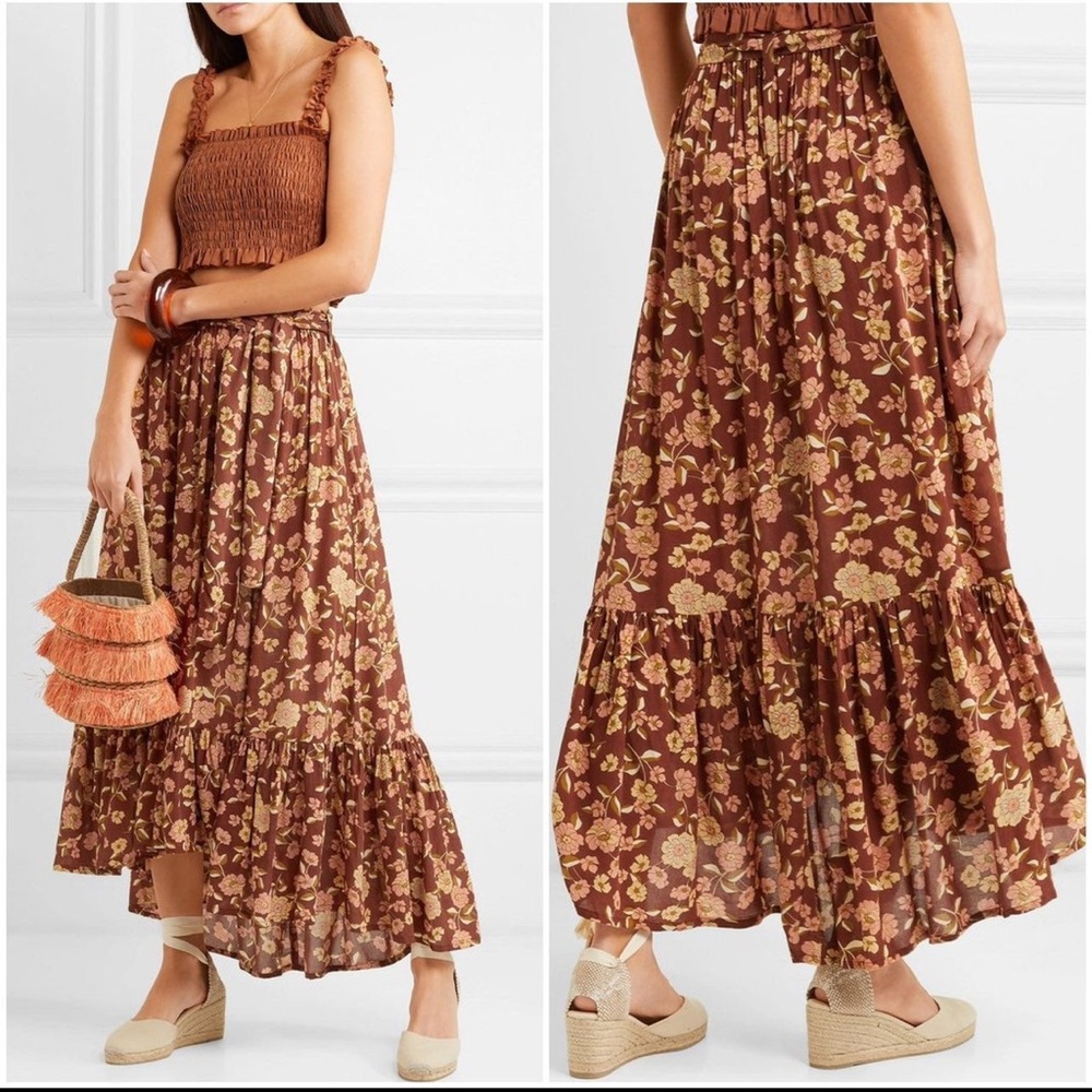 Faithfull The Brand Floral Sabila Skirt